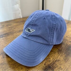 Vineyard Vines Periwinkle Blue Cap with Whale Logo